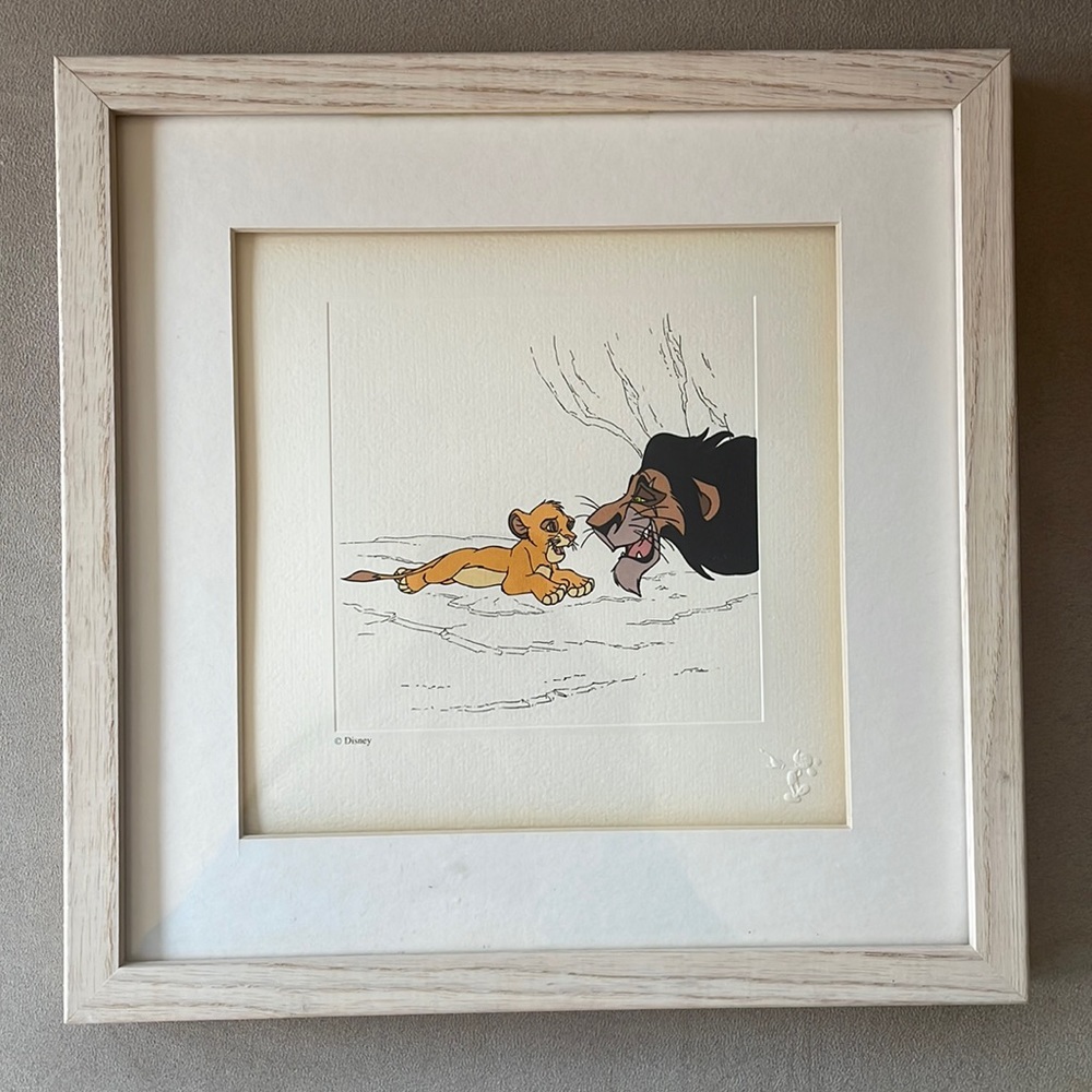 DISNEY Animation cel - Lion King